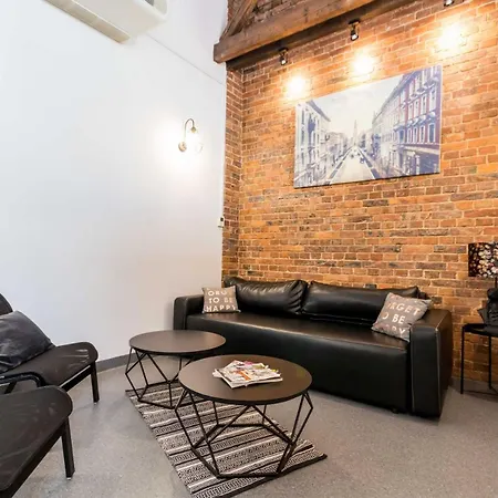 Livingroom 4A Loft Self Check-In 24H Катовице