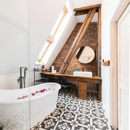 公寓 Livingroom 4a Self Check-in 24h 卡托维兹