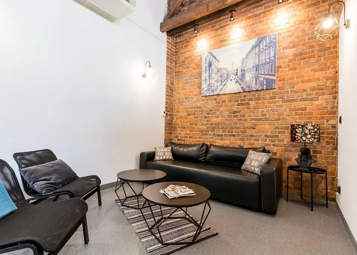 Livingroom 4a Self Check-in 24h Kattowitz