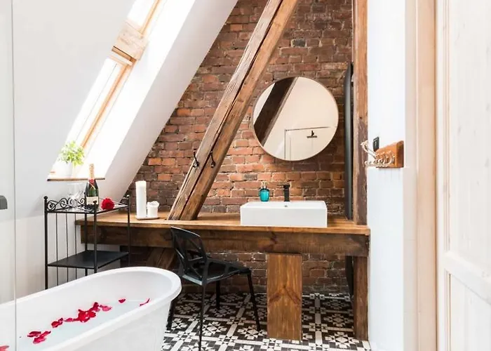 Livingroom 4a Self Check-in 24h Apartment Kattowitz